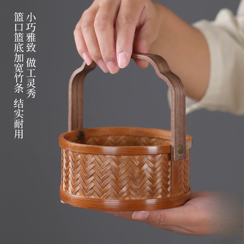 Lackierter Bambuskorb, chinesi – Food Snacks With Fiber Bewertung und Preis