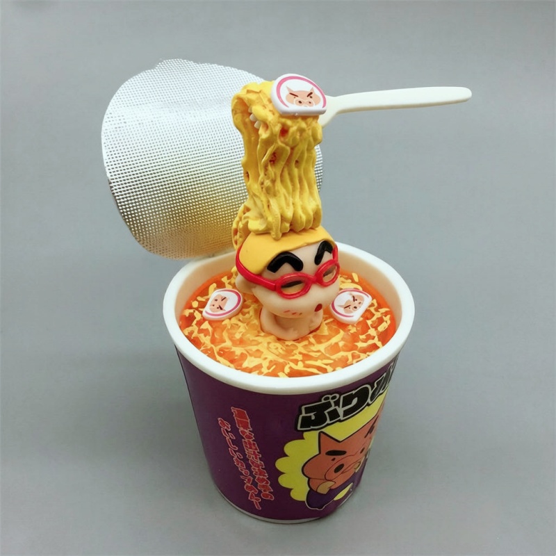 Auf Lager: Re-ment Crayon Shin – Food Snacks Packaging Bewertung und Preis
