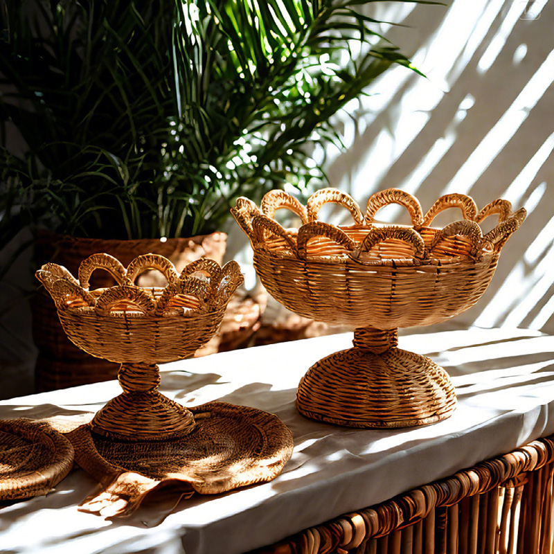 Rattan-Sockel, Obstschale, hoc – Food Snacks With Fiber Bewertung und Preis