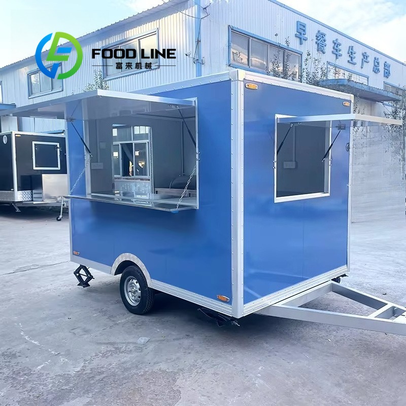 Food-Trailer, anpassbarer Serv – Street Food Snacks Bewertung und Preis